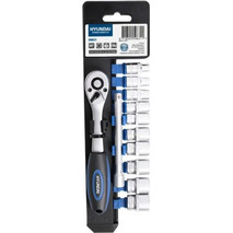 HYUNDAI Σετ Καρυδάκια με Καστάνια 1/4" 59631 12 τεμάχιων