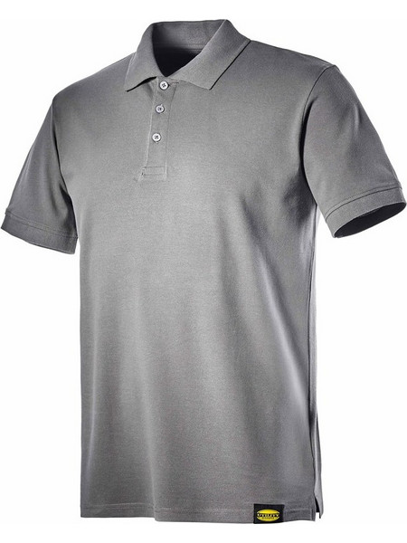 Utility Diadora Ανδρική Μπλούζα Κοντομάνικη Polo Mc Atlar Organic 100% οργανικό βαμβάκι Steel Gray (177955)
