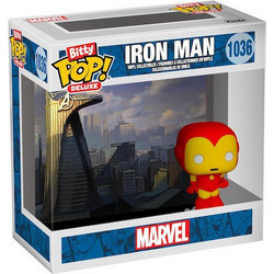 Funko Pop! Φιγούρα Βινυλίου Bitty Deluxe: Marvel - Iron Man (AvengerTower) 1036 Vinyl Figure - 101495