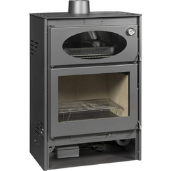 Alfatherm Brasero Ατσάλινη Ξυλόσομπα με Φούρνο 11kW