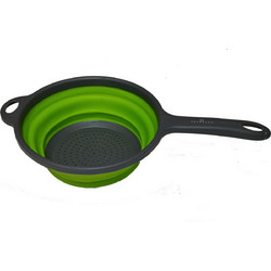 Edenberg Σουρωτήρι Αναδιπλούμενο με λαβή 24 x 24 x 10 cm Grey - Green EB-1013