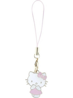 Hello Kitty Phone Strap Charm Kitty Cute - Phone Pendant (pink) - (HKCPMKP)
