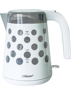 Feel-Maestro CB-1709 Βραστήρας 1.7lt 2200W Λευκός
