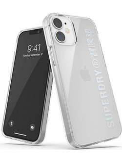 SUPERDRY Snap Iphone 12 Mini Clear Casesrebrny/Silver - (42590)
