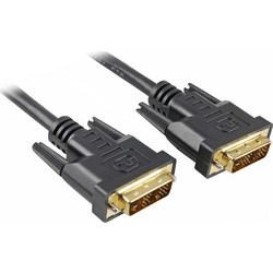 Sharkoon Cable DVI-D male - DVI-D male 2m (Single Link)