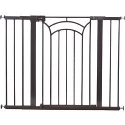Safety 1st Decor Tall & Wide Πόρτα Ασφαλείας Brown U01-GA107-00