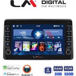 LM Digital ZG4355 Ηχοσύστημα Αυτοκινήτου με Οθόνη Αφής & GPS