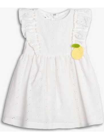 Βρεφικό φόρεμα for Funky Kids κορίτσι 6-24 μηνών 125-929119-1 Λευκό