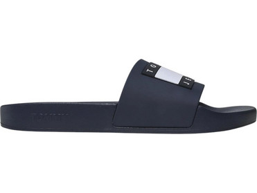 Tommy Hilfiger - Ανδρικές Παντόφλες Pool Slides EM0EM01191-C1G Μπλε Σκούρο