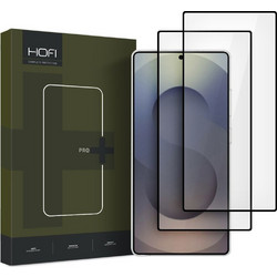 Σκληρυμένο Γυαλί Hofi Glass Pro+ Συσκευασία 2 Τεμαχίων Για Galaxy S25 Ultra Μαύρο