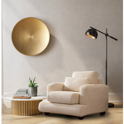 Sofa Del Atelier Πολυθρόνα River 560ARE1836 100x105x90cm Beige