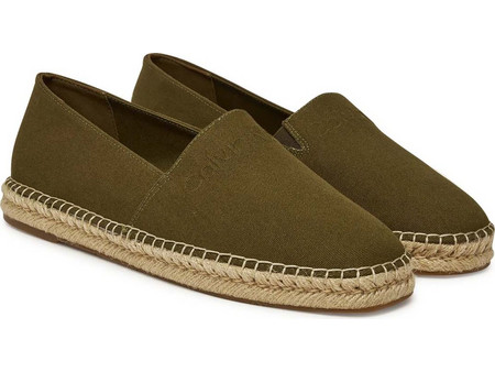 CALVIN KLEIN HM0HM01808 LEO Λαδί εσπαντρίγιες Espadrille cv logo
