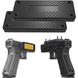 Μαγνητική Βάση Λάστιχο Όπλου/Μετάλλου 95x35x9mm Νεοδυμίου Δύναμη Έλξης 11kg