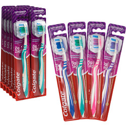 Colgate Zig Zag Soft Soft Toothbrush Οδοντόβουρτσα Ροζ Λευκή