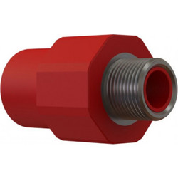 INTERPLAST - PN-25 PP-R Ρακόρ τερματικό αρσενικό 20 Χ 1/2''