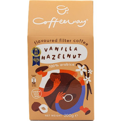Coffeeway Vanilla Hazelnut Καφές Φίλτρου Arabica Αλεσμένος με Άρωμα Βανίλια 200gr