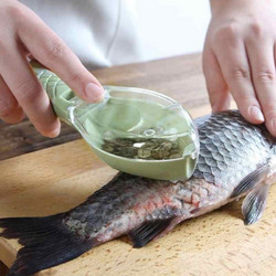 Απολεπιστής Ψαριών με Δοχείο Συλλογής Fish Scale Scraper