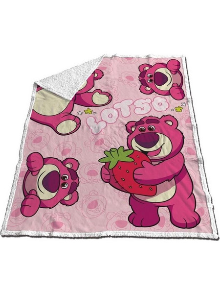 TOY STORY - Lotso - Sherpa Blanket 130x170cm