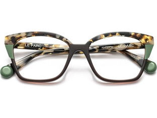Le Parc Brown Tortoise with Tinted Brown and Green FOSTER