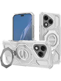 Techsuit - Carbon Shield Pro - Honor 400 Lite - White Transparent