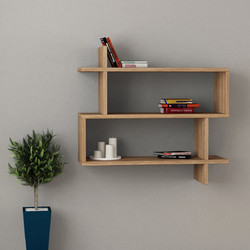Ράφι Τοίχου Paralel - Oak 855Dte1683 (70x65,5x22)