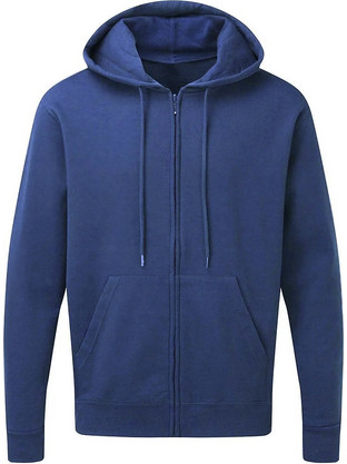 SG Zip Hoodie Ανδρική Ζακέτα Φούτερ με Κουκούλα και Φερμουάρ Navy Μπλε SG29