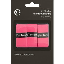 e-tennis Overgrips x 3 Ροζ
