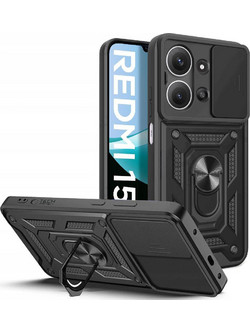 Tech-Protect Camshield Pro Back Cover Black (Xiaomi Redmi 15C)