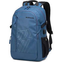 Arctic Hunter B00387 Αδιάβροχο Backpack Laptop 15.6" Blue