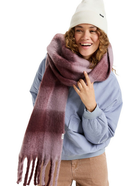 ROXY W CUTE BLUSH SCARF - ERJAA04411-PJQ7 PURPLE