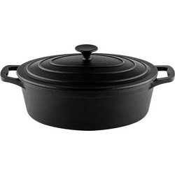 Muhler Μαντεμένια Γάστρα Οβάλ 41x25cm MR-4133CI