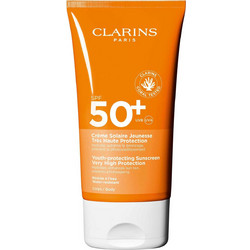 Clarins Sun Care Αντηλιακή Κρέμα Σώματος SPF50 150ml