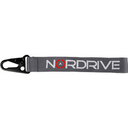 Μπρελοκ Καραμπινερ Με Logo Nordrive Σε Γκρι Σκουρο Χρωμα 1ΤΕΜ