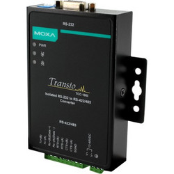 MOXA TCC-100I, RS-232 to RS-422/485 DIN-Rail Mountable Serial Converter
