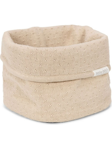 Little Dutch TE31725040 Little Dutch Καλάθι αλλαξιέρας μικρό Pure Soft Beige
