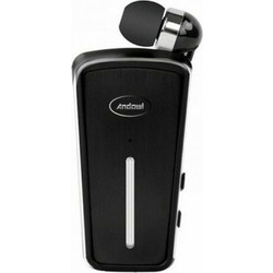 Andowl Q-E80 Ακουστικό Bluetooth In Ear Πέτου Black