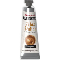 Πατίνα κεριού - Wax Patina Rusty Hint Stamperia 40ml (KECW02)