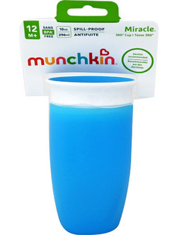 Munchkin Miracle 360 Sippy Cup Μπλε 296ml