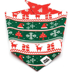 Wild Barks Retro X-mas Bandana Small