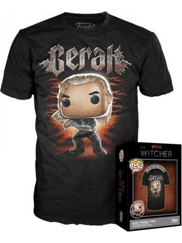 Funko Boxed Tee: The Witcher - Geralt Training - T-shirt - FPHTW744874