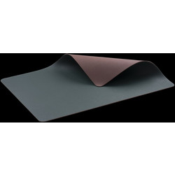 Bitz Σουπλά PVC Διπλής Όψης Σετ 4 Τμχ 46x33 Εκ. - Green/Dark Brown