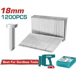 Total Καρφία Για Σκυρόδεμα 18mm / 1200 Τεμ Για Tcst3805 (Tac12018)