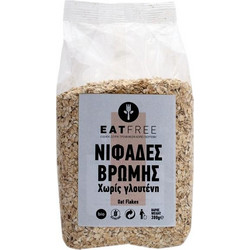 Νιφάδες Βρώμης Χωρίς Γλουτένη - Eat Free - 300gr