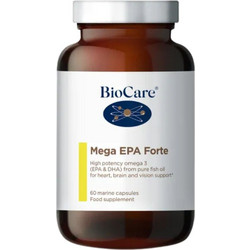 BioCare Mega EPA Forte Ιχθυέλαιο Πορτοκάλι 60 Κάψουλες