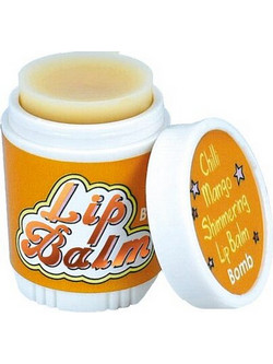 Bomb Cosmetics Chilli Mango Shimmering Lip Balm Pot 4.5gr
