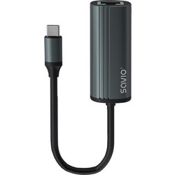SAVIO AK-56 Ενσύρματος Ethernet USB-C Αντάπτορας Δικτύου 1Gbps