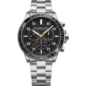 Raymond Weil Tango Ανδρικό Ρολόι Χρονογράφος με Ασημί Μεταλλικό Μπρασελέ 8570-ST2-05207