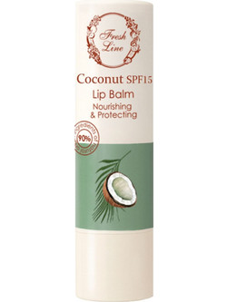 Fresh Line Coconut Lip Therapy Lip Balm SPF15 4.8gr