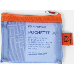 Papier Tigre - Mesh Pocket Peach Compact Mini