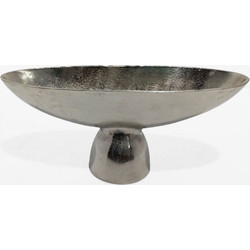 MENDO ΜΠΩΛ ΜΕ ΠΟΔΙ 46x15x20cm ΑΛΟΥΜΙΝΙΟ SILVER NICKEL